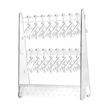 Maxbell Creative Acrylic Earring Display Stand Hanger Rack Live Broadcast Props Transparent