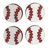 Maxbell 2 Pairs Sports Stud Earrings Unique Statement Earrings for Women Teens Gifts Style A
