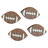 Maxbell 2 Pairs Sports Stud Earrings Unique Statement Earrings for Women Teens Gifts Style B