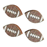 Maxbell 2 Pairs Sports Stud Earrings Unique Statement Earrings for Women Teens Gifts Style B