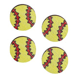 Maxbell 2 Pairs Sports Stud Earrings Unique Statement Earrings for Women Teens Gifts Style C