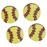 Maxbell 2 Pairs Sports Stud Earrings Unique Statement Earrings for Women Teens Gifts Style C