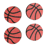 Maxbell 2 Pairs Sports Stud Earrings Unique Statement Earrings for Women Teens Gifts Style D