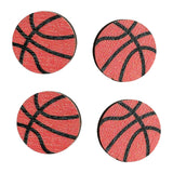 Maxbell 2 Pairs Sports Stud Earrings Unique Statement Earrings for Women Teens Gifts Style D