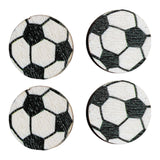 Maxbell 2 Pairs Sports Stud Earrings Unique Statement Earrings for Women Teens Gifts Style E