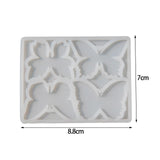 Maxbell Silicone Casting Butterfly Shapes Flexible for DIY Earring candy Decor