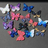 Maxbell Silicone Casting Butterfly Shapes Flexible for DIY Earring candy Decor