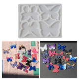 Maxbell Silicone Casting Butterfly Shapes Flexible for DIY Earring candy Decor