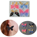 Maxbell Silicone Casting Butterfly Shapes Flexible for DIY Earring candy Decor