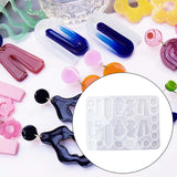 Maxbell Silicone Casting Irregular Flexible Craft Tool for DIY Jewelry Making Crafts Style A