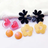 Maxbell 4Pcs Silicone Casting Irregular High Temperature Resistant Reusable for DIY