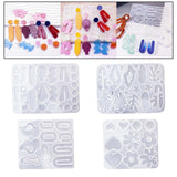 Maxbell 4Pcs Silicone Casting Irregular High Temperature Resistant Reusable for DIY