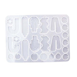 Maxbell 4Pcs Silicone Casting Irregular High Temperature Resistant Reusable for DIY