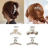 Maxbell Fashion Acrylic Hair Claw Clip Jaw Clip Casual Girls for Dating Styling Style A