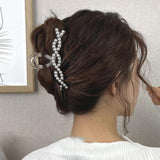 Maxbell Fashion Acrylic Hair Claw Clip Jaw Clip Casual Girls for Dating Styling Style D
