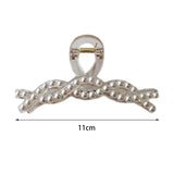 Maxbell Fashion Acrylic Hair Claw Clip Jaw Clip Casual Girls for Dating Styling Style D