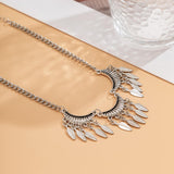 Maxbell Arm Bracelet Arm Cuff Chain Gift Armlet Charms Tassel Alloy for Engagement Style B