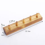 Maxbell Ring Storage Rack Great for Organization 5 Peg Ring Holder for Girls Room
