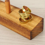 Maxbell Ring Storage Rack Great for Organization 5 Peg Ring Holder for Girls Room