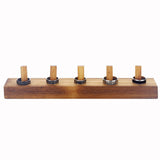 Maxbell Ring Storage Rack Great for Organization 5 Peg Ring Holder for Girls Room