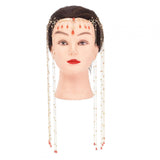 Maxbell Bridal Forehead Chain Long Hair Accessories Hair Accessories with Tassel