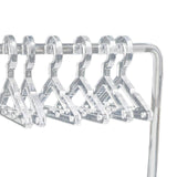 Maxbell Transparent Acrylic Earring Display Stand for Women Girls 8Pcs Hanger Rack