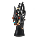 Maxbell Female Mannequin Hand Left Multifunctional for Photograph Props Stores Shops Black