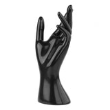 Maxbell Female Mannequin Hand Left Multifunctional for Photograph Props Stores Shops Black