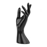 Maxbell Female Mannequin Hand Left Multifunctional for Photograph Props Stores Shops Black