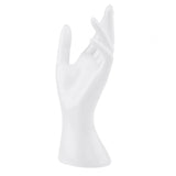 Maxbell Female Mannequin Hand Left Multifunctional for Photograph Props Stores Shops White