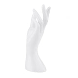 Maxbell Female Mannequin Hand Left Multifunctional for Photograph Props Stores Shops White