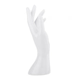 Maxbell Female Mannequin Hand Left Multifunctional for Photograph Props Stores Shops White