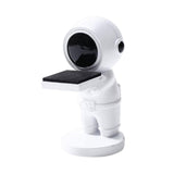 Maxbell Astronaut Watch Stand Figurine Small Statue for Necklaces Bracelets Showcase white