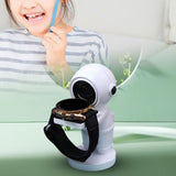 Maxbell Astronaut Watch Stand Figurine Small Statue for Necklaces Bracelets Showcase white