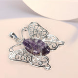 Maxbell Butterfly Charm Elegant DIY Making Supplies for Engagement Dating Daily Wear Purple