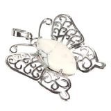 Maxbell Butterfly Charm Elegant DIY Making Supplies for Engagement Dating Daily Wear White