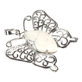 Maxbell Butterfly Charm Elegant DIY Making Supplies for Engagement Dating Daily Wear White