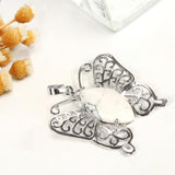 Maxbell Butterfly Charm Elegant DIY Making Supplies for Engagement Dating Daily Wear White
