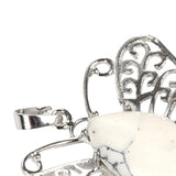 Maxbell Butterfly Charm Elegant DIY Making Supplies for Engagement Dating Daily Wear White