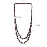Maxbell Bohemian Necklace Antique Ethnic Necklace Bohemia Decor for Ladies and Girls