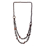 Maxbell Bohemian Necklace Antique Ethnic Necklace Bohemia Decor for Ladies and Girls
