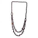 Maxbell Bohemian Necklace Antique Ethnic Necklace Bohemia Decor for Ladies and Girls