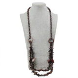 Maxbell Bohemian Necklace Antique Ethnic Necklace Bohemia Decor for Ladies and Girls