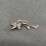 Maxbell Fish Bone Pendant Hollow Ornaments for Jewelry Beads Earrings Jewelry Making