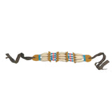 Maxbell Bohemian Necklace with Multi Colored Beads Tribal Style Wooden Beaded Choker B