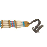 Maxbell Bohemian Necklace with Multi Colored Beads Tribal Style Wooden Beaded Choker B