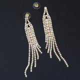 Maxbell Drop Earrings Jewelry Collection Chic Dangle Earrings for Engagement Wedding 9.25cmx1.2cm