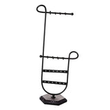 Maxbell Jewelry Stand Modern Jewelry Holder for Dangling Earrings Bracelet Necklaces Black