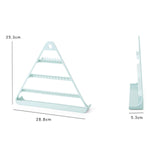 Maxbell Earring Holder Organizer Earring Display Rack for Watches Ear Studs Earrings  Blue