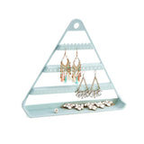Maxbell Earring Holder Organizer Earring Display Rack for Watches Ear Studs Earrings  Blue